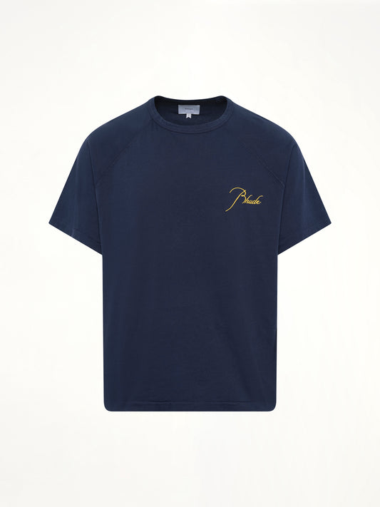 Classique Raglan T-Shirt in Navy