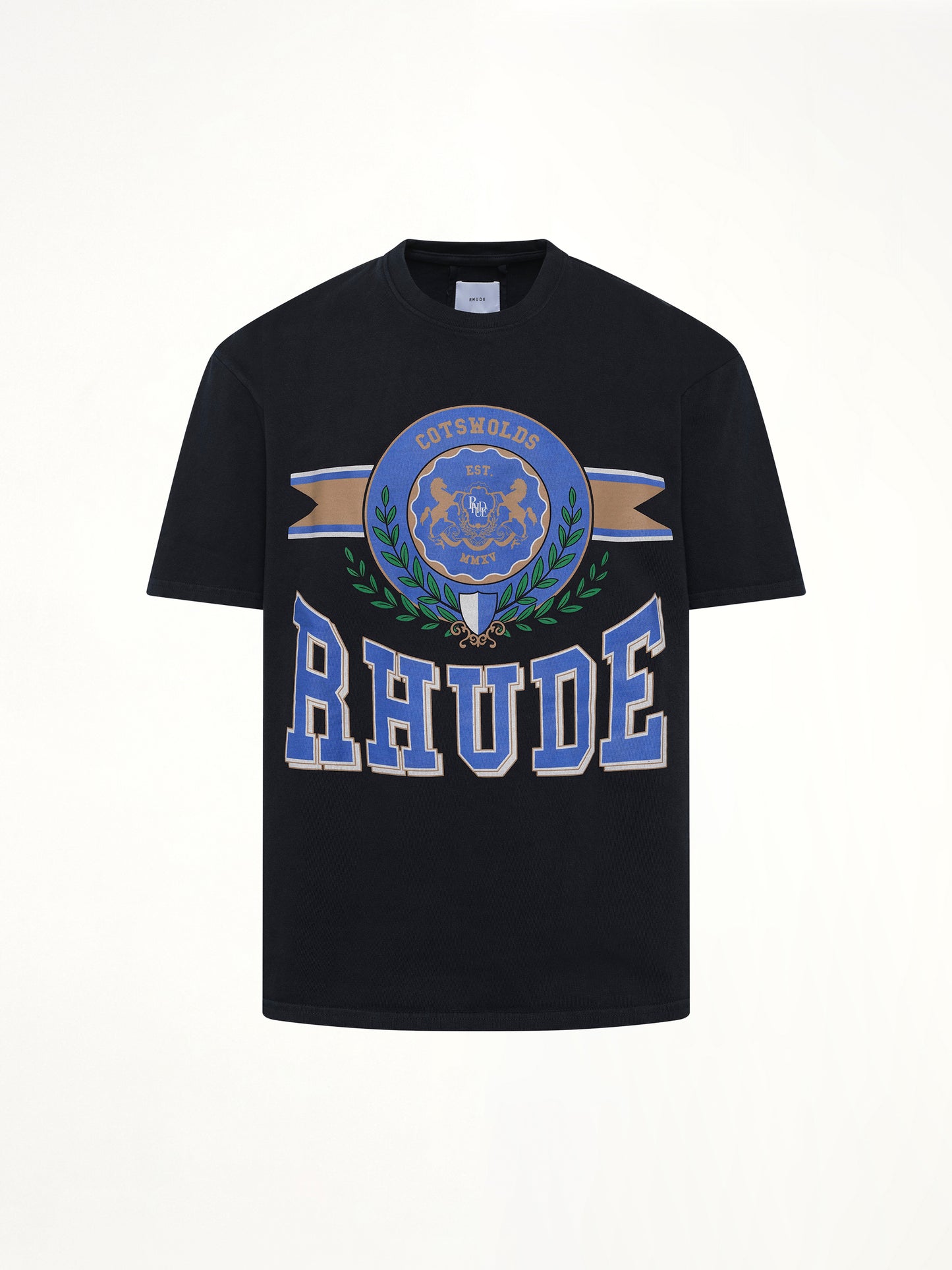 Cotswold Crest T-Shirt in Vintage Black