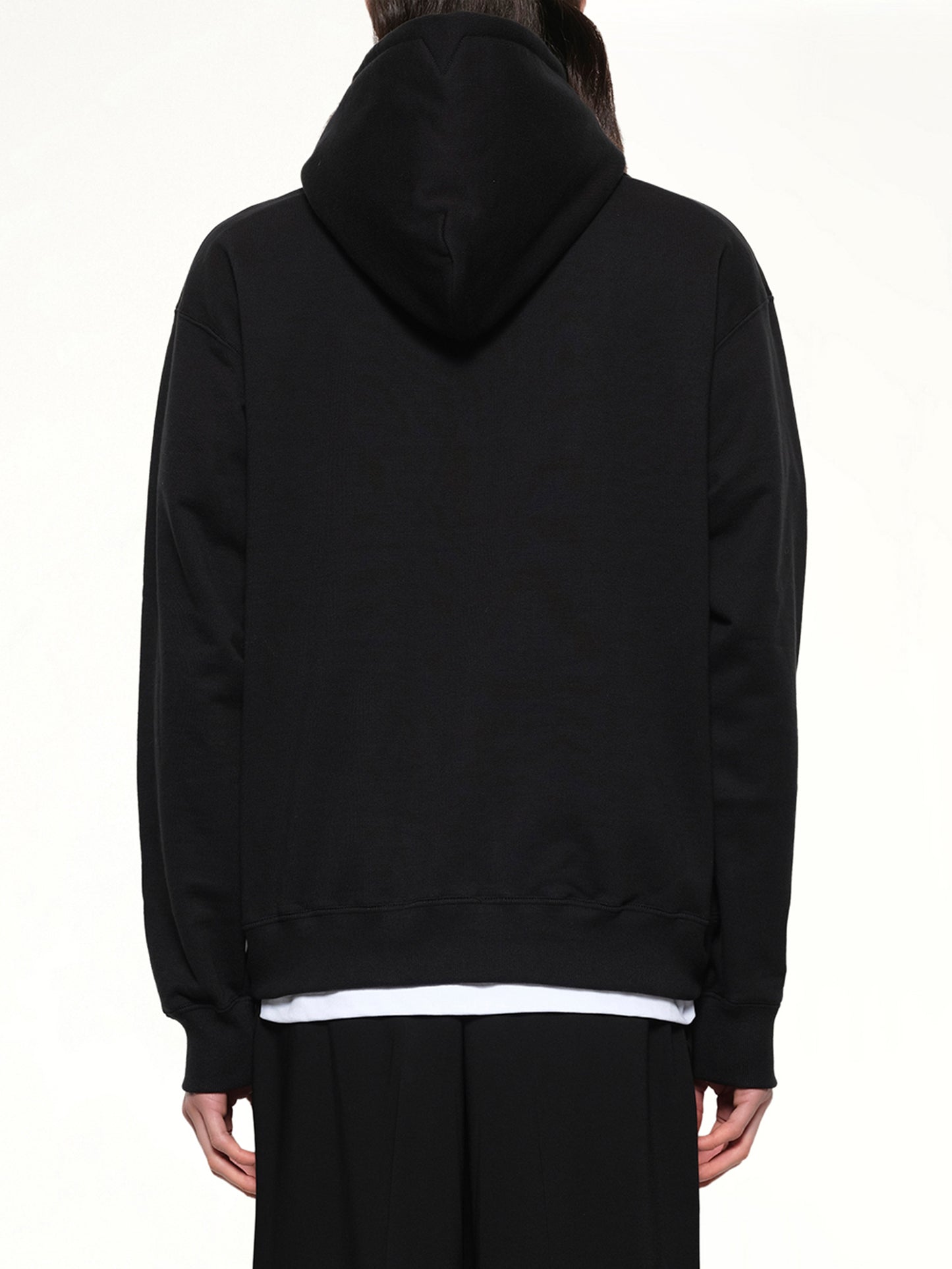 Icon Spell Out Hoodie in Black