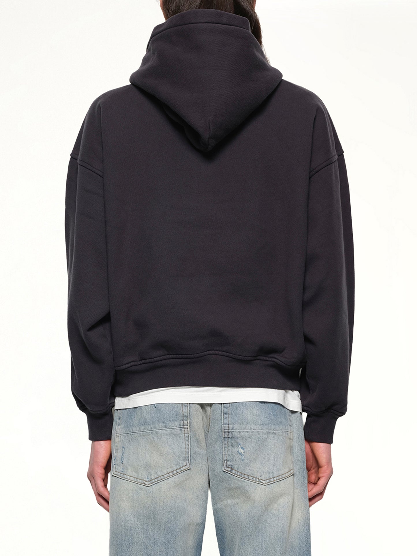 International Racing Logo Hoodie in Vintage Black