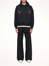London Hound Hoodie in Vintage Black