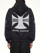 Rhude ボーイズ フーディ ヴィンテージ ブラック