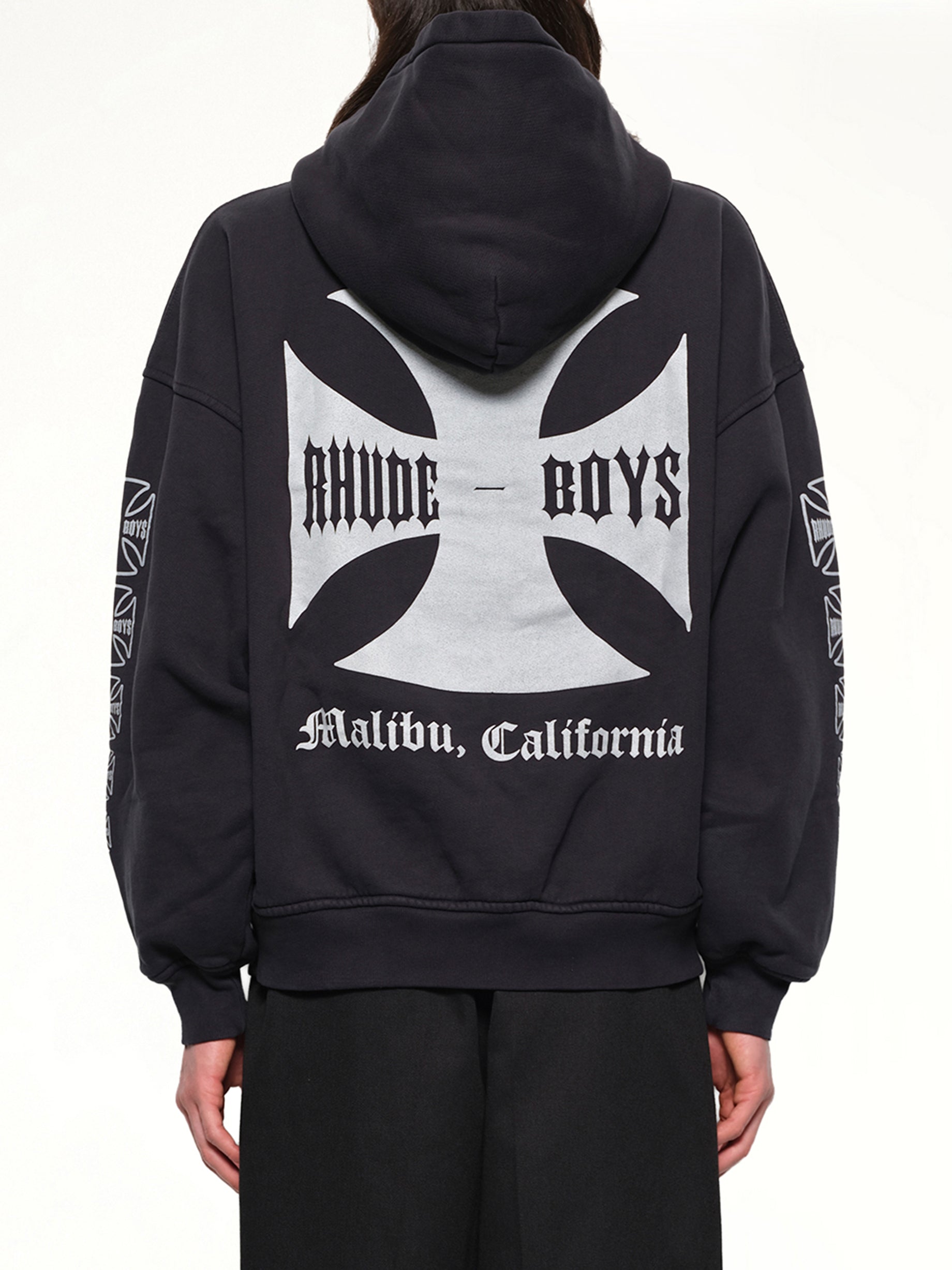 Rhude ボーイズ フーディ ヴィンテージ ブラック