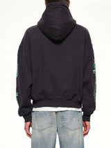 Roadway Racing Hoodie in Vintage Black