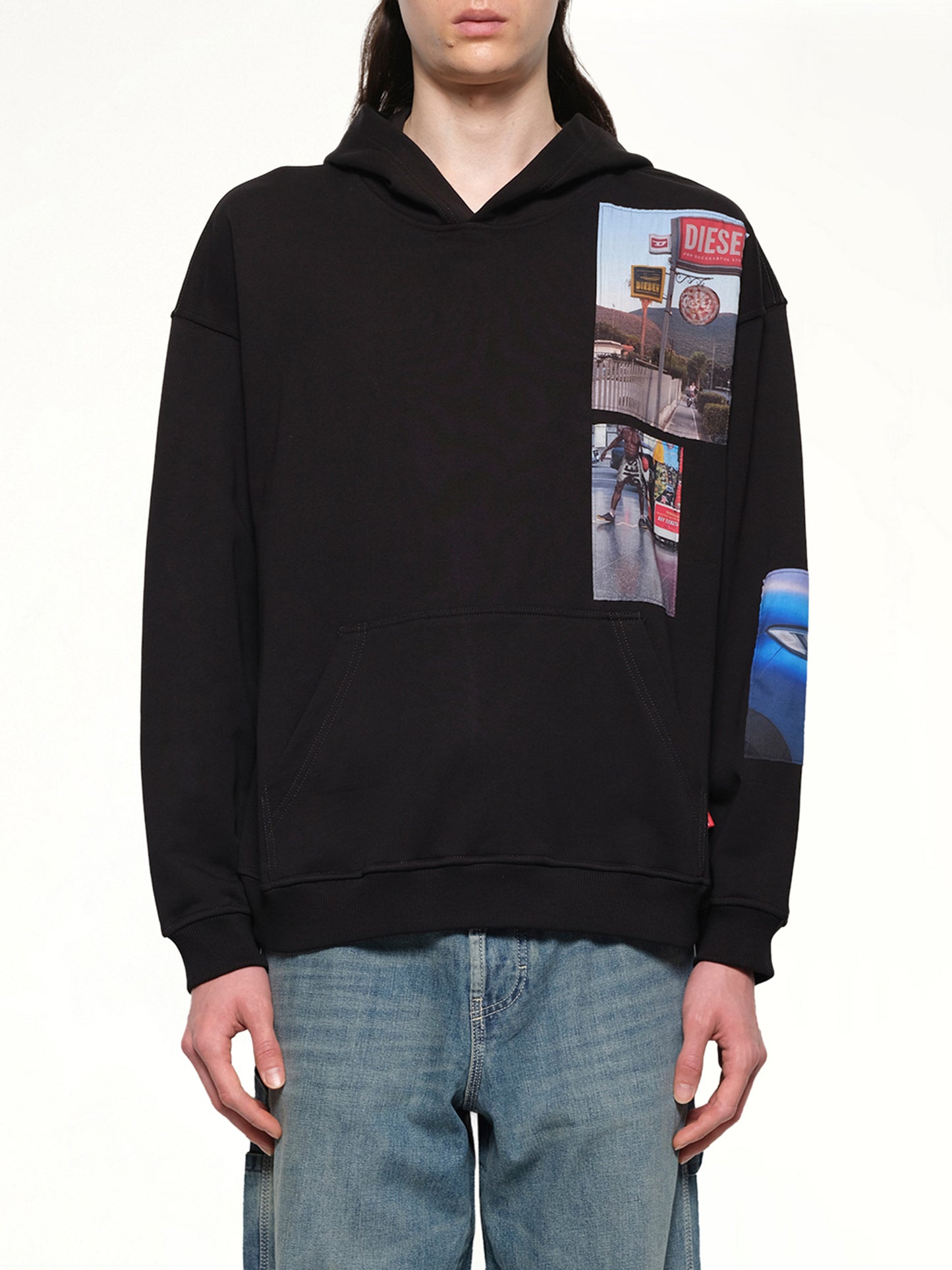 S-BOXT-HOOD-T6 Hoodie in Black