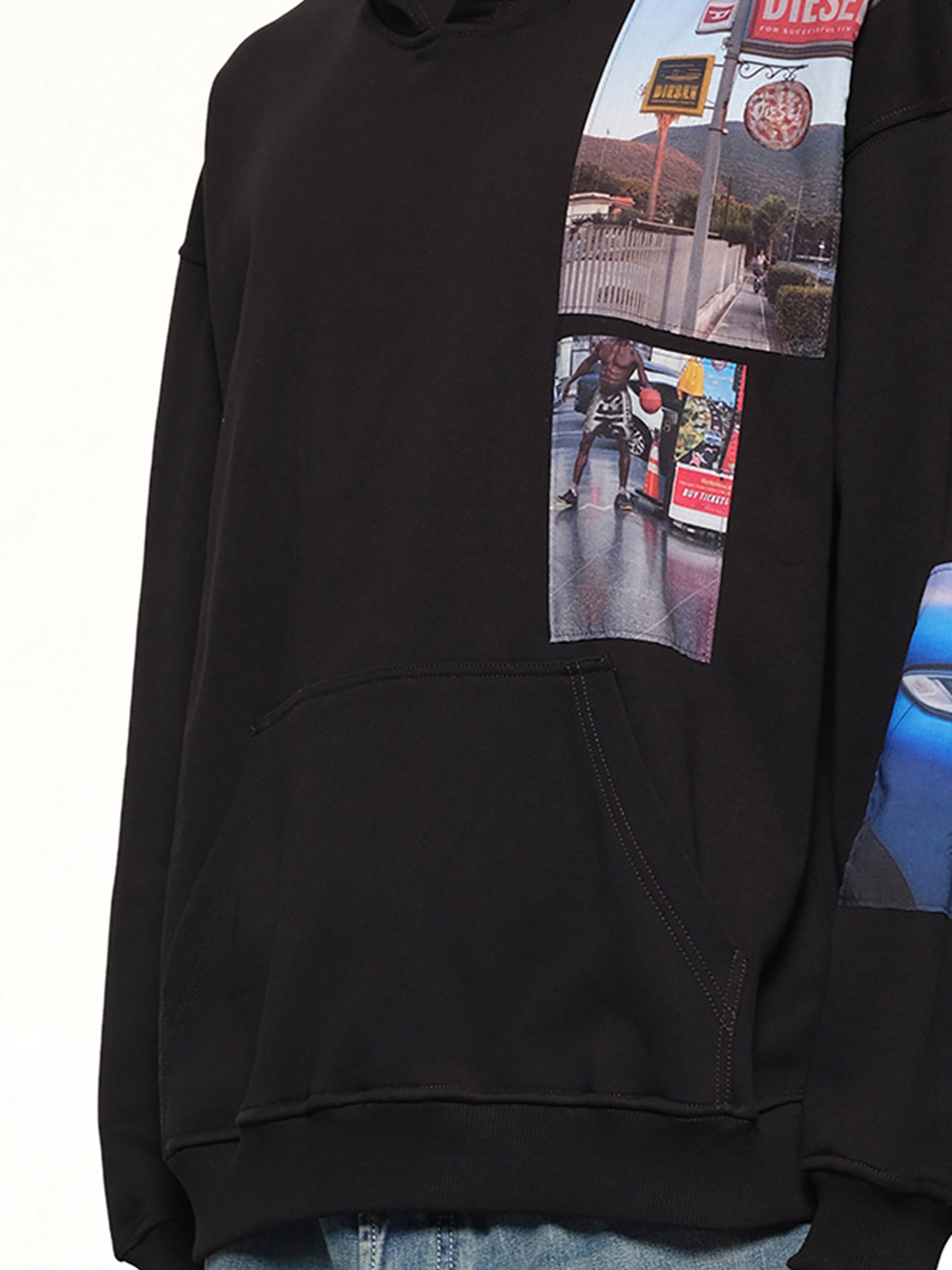 S-BOXT-HOOD-T6 Hoodie in Black