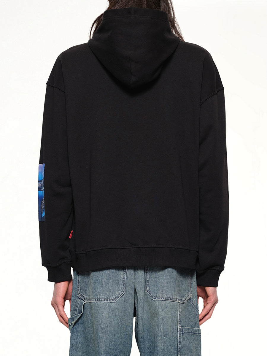 S-BOXT-HOOD-T6 Hoodie in Black