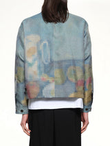 Zip Up Jacket in Cezanne