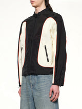J-BLINK-WRD Jacket in Black/White