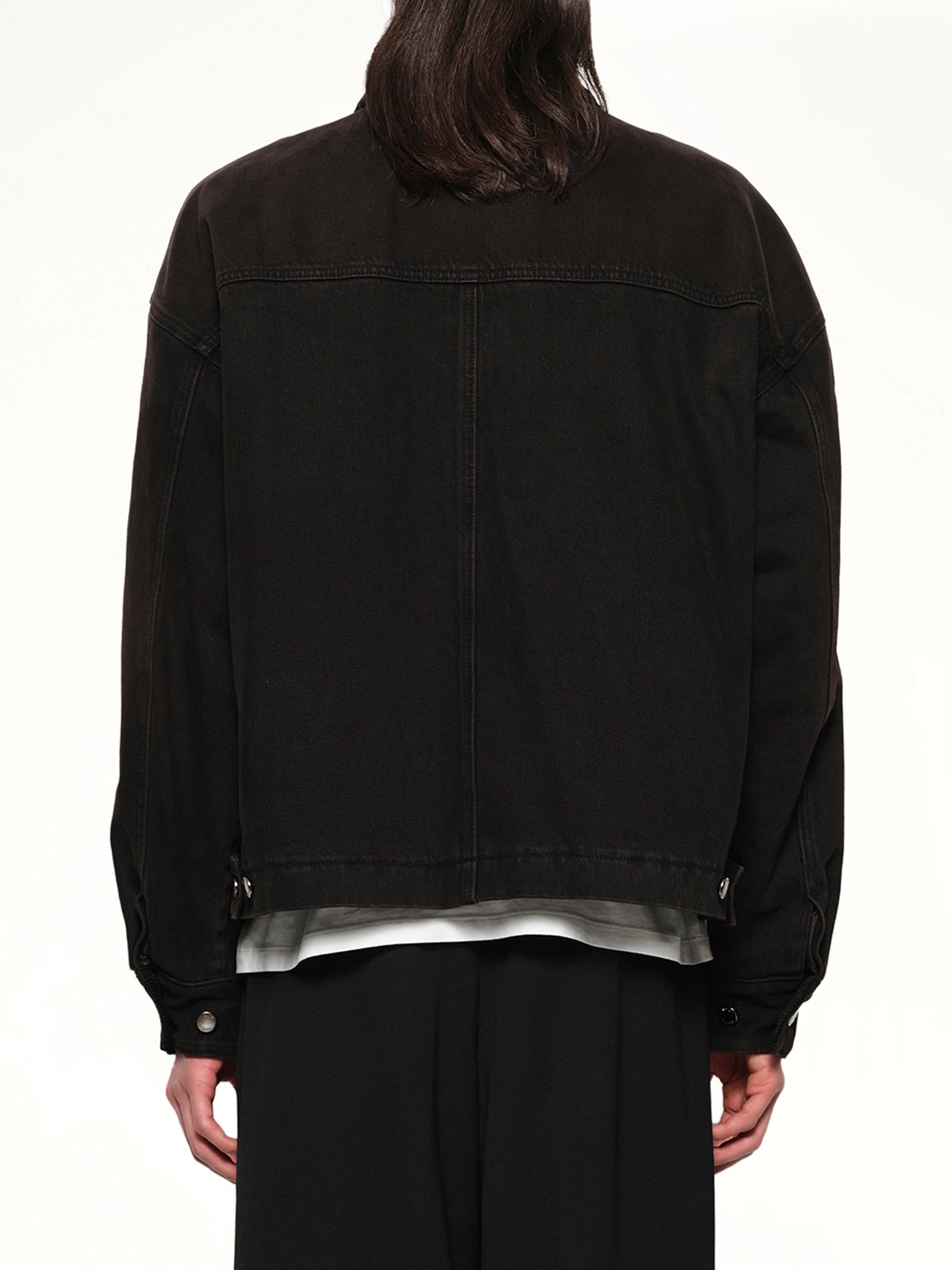 Denim Work Jacket in Mud