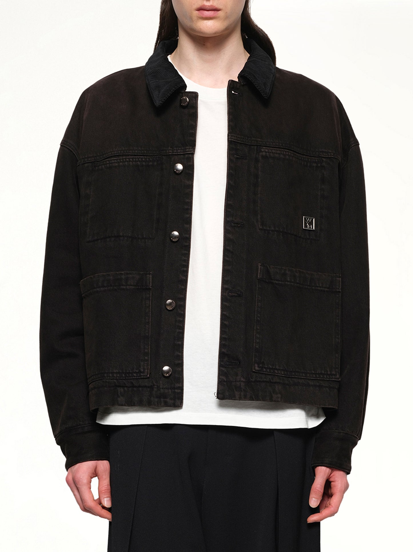 Denim Work Jacket in Mud