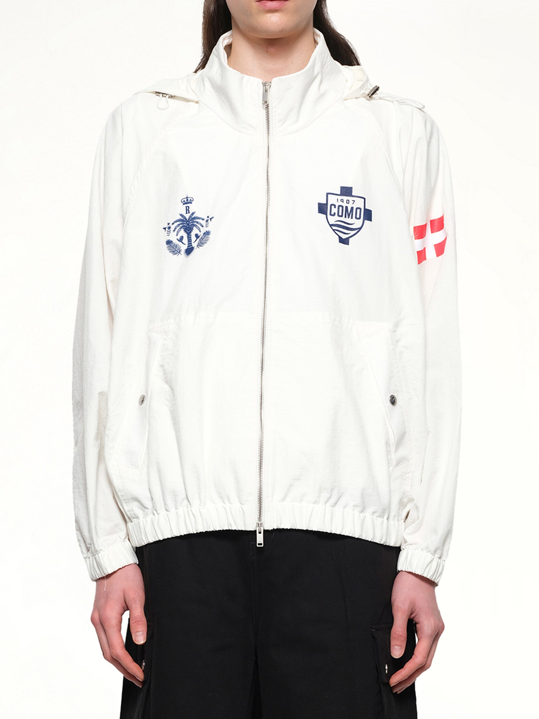 FC Como Track Jacket in White