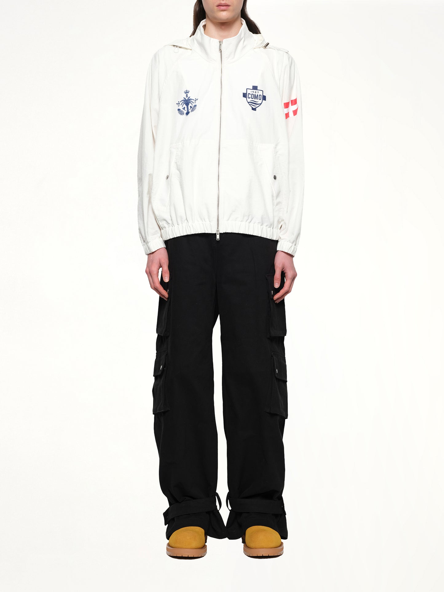 FC Como Track Jacket in White