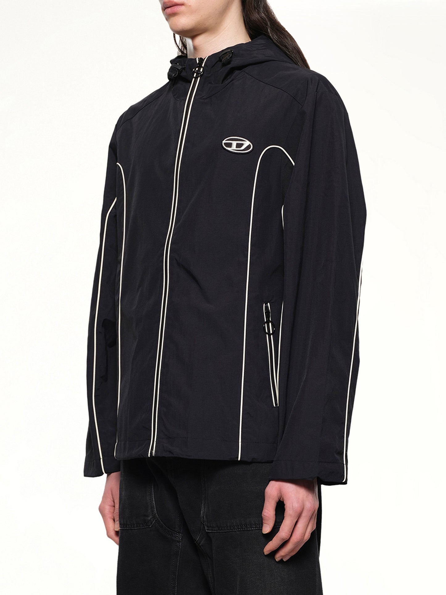J-HIVES Windbreaker in Black