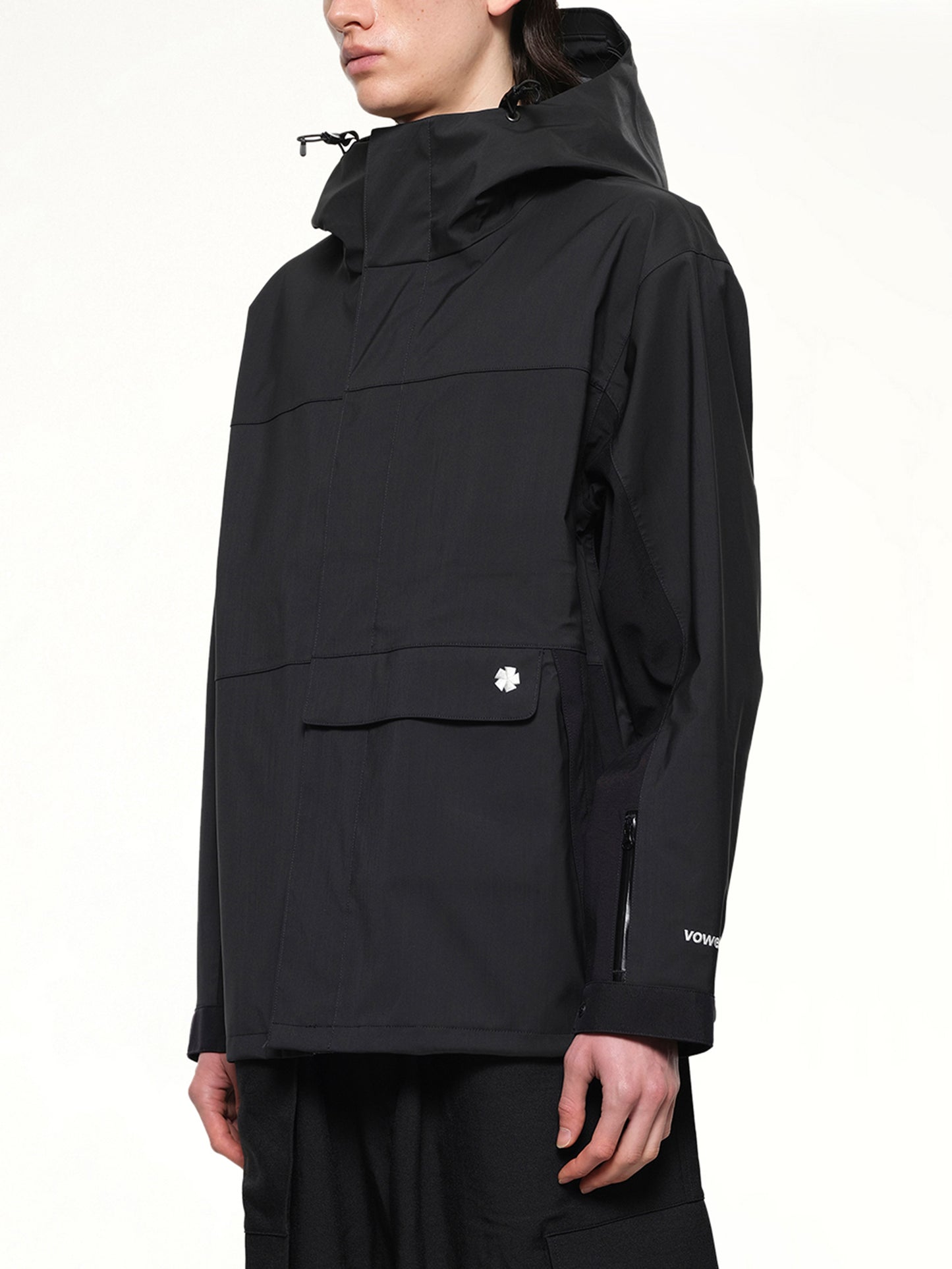 Shell Jacket in Black