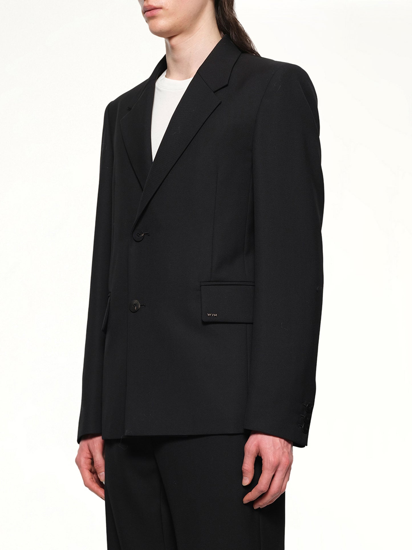 Single Breasted Blazer in Black