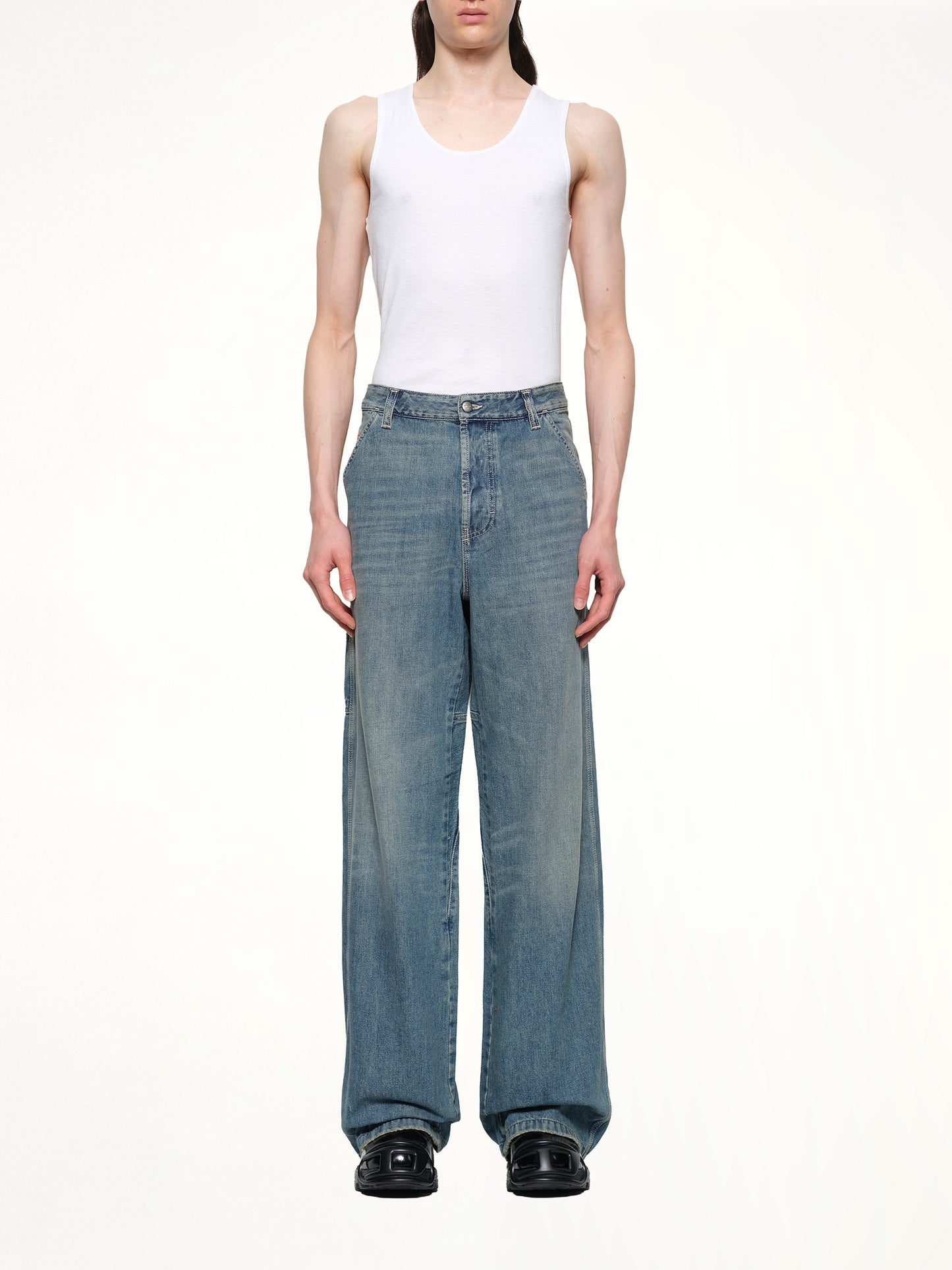 D-LIVERY-W Relaxed Jeans in Light Blue