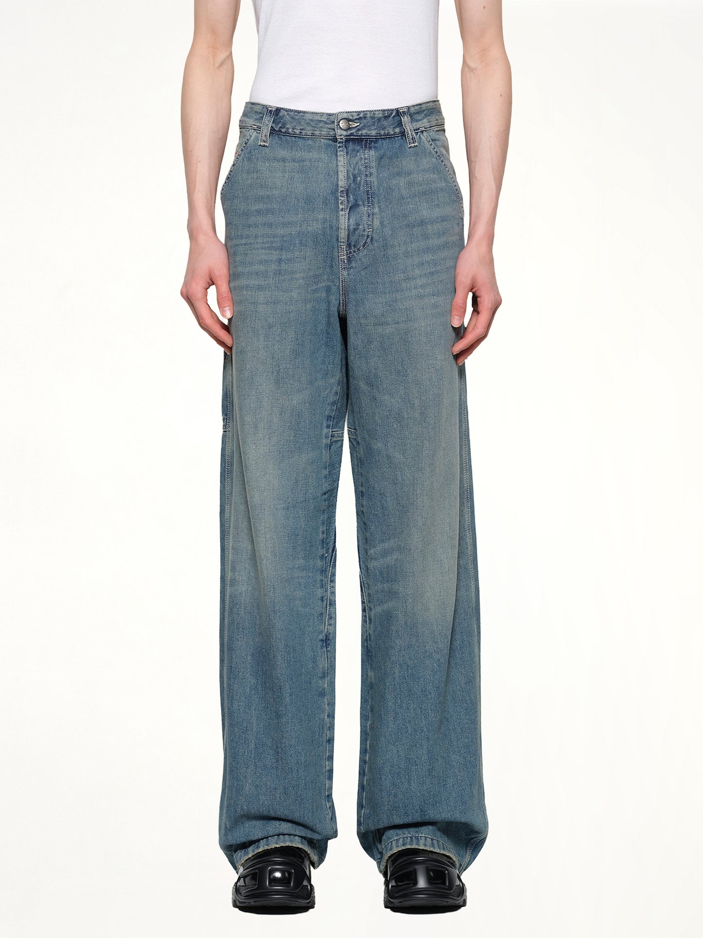 D-LIVERY-W Relaxed Jeans in Light Blue