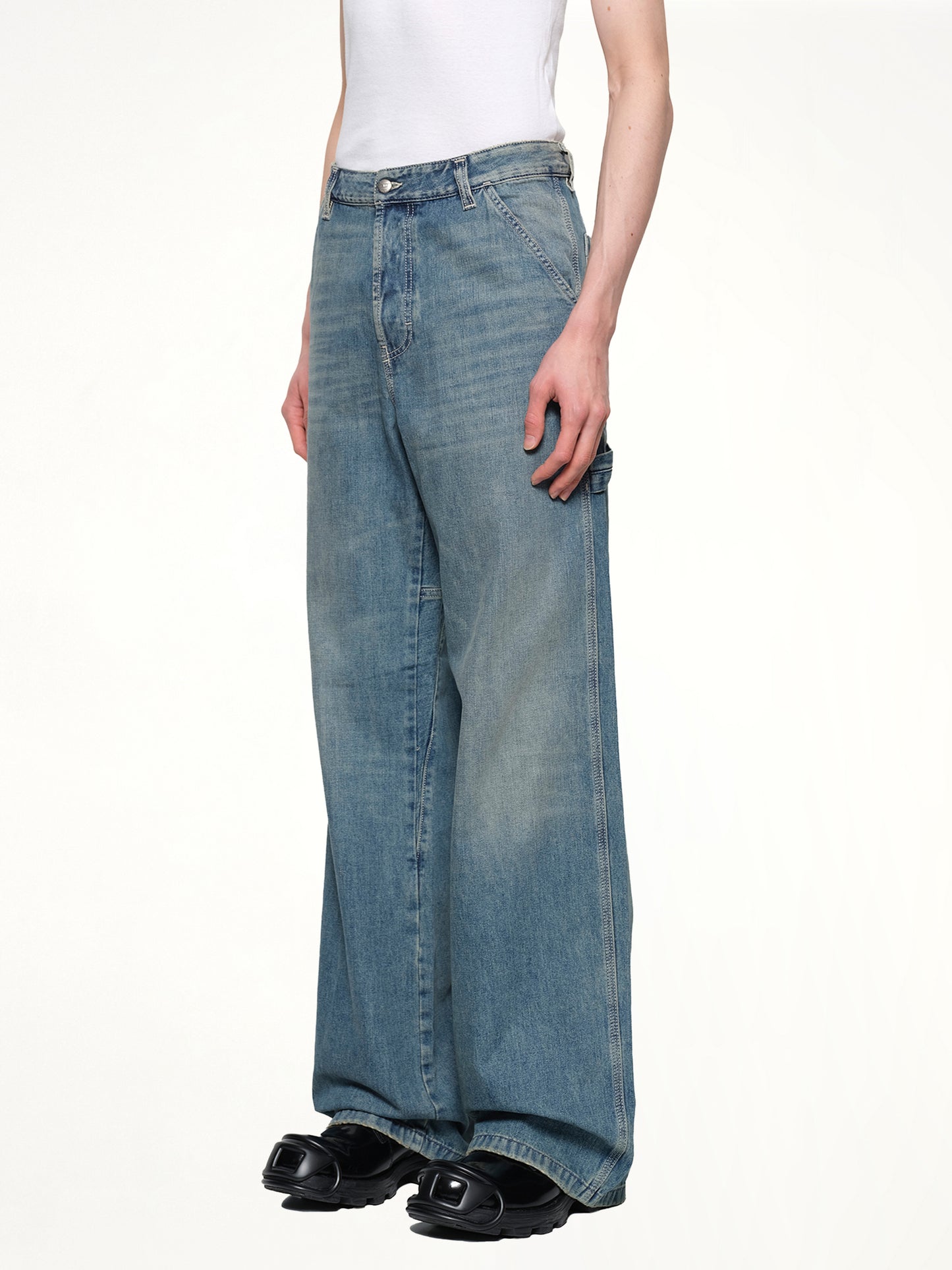 D-LIVERY-W Relaxed Jeans in Light Blue