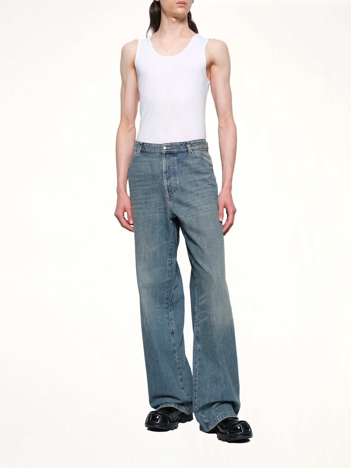 D-LIVERY-W Relaxed Jeans in Light Blue