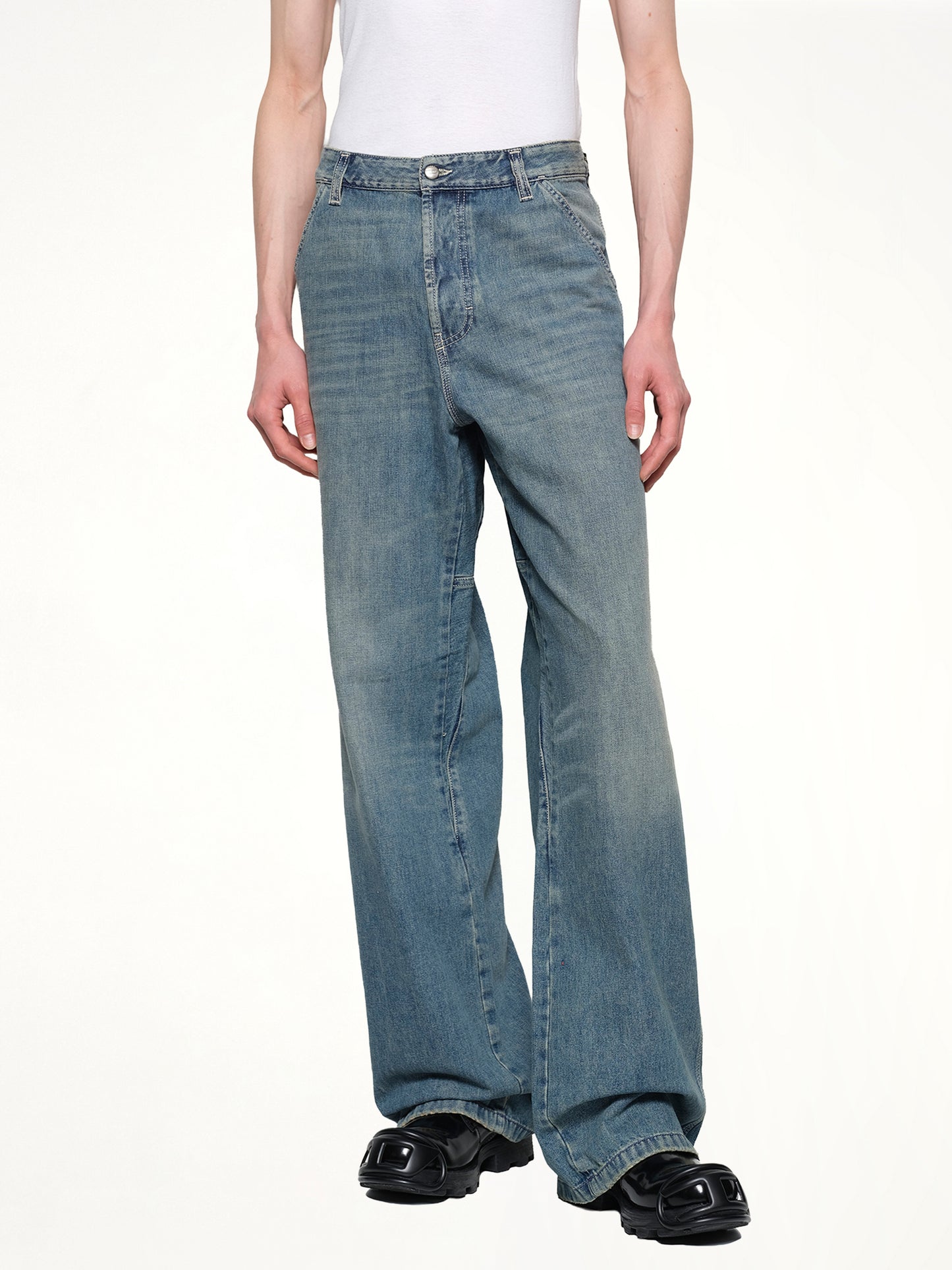 D-LIVERY-W Relaxed Jeans in Light Blue