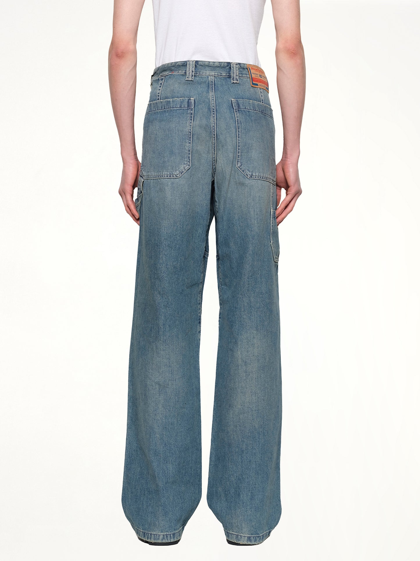 D-LIVERY-W Relaxed Jeans in Light Blue