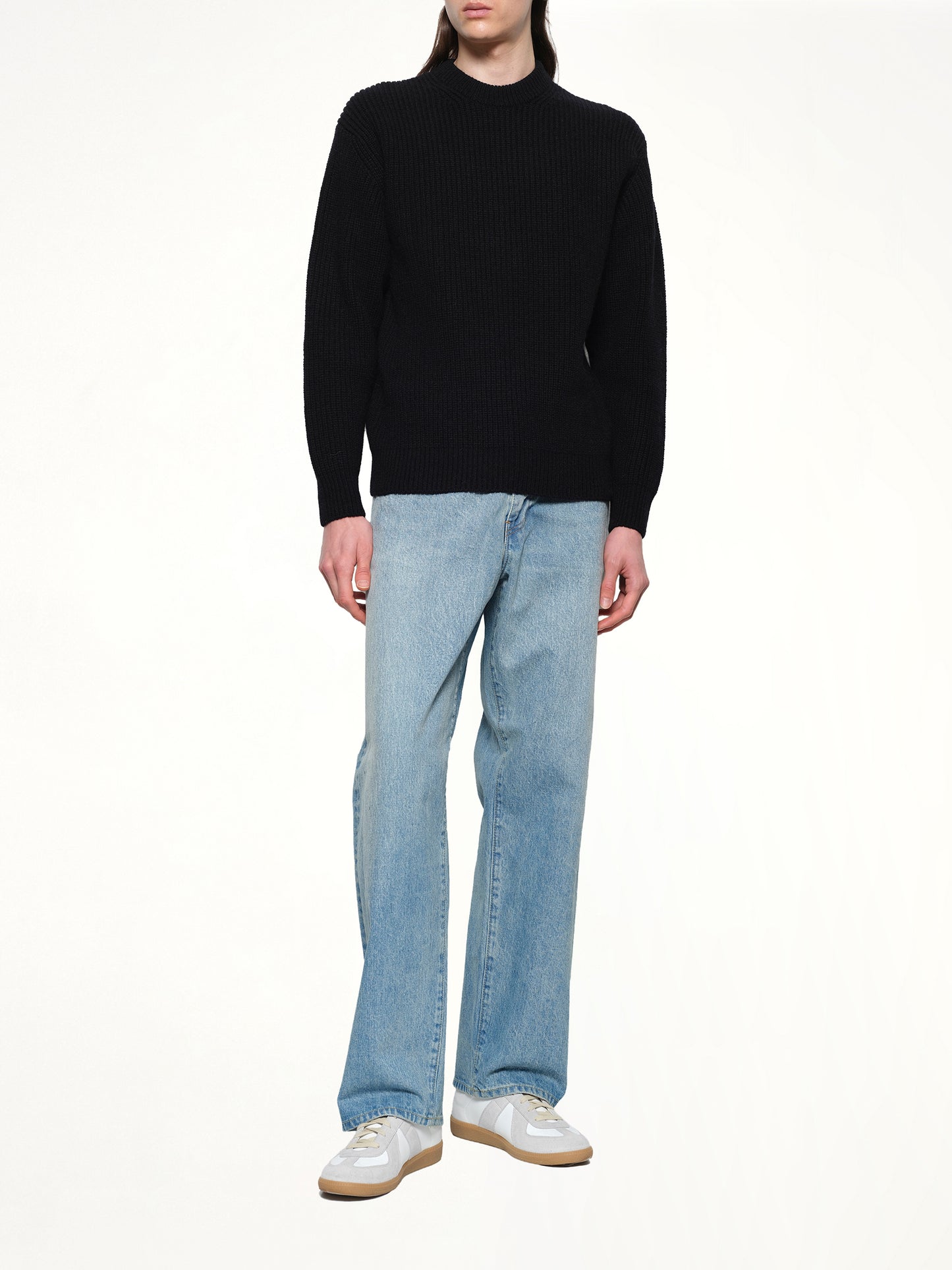 Baby Alpaca Knit in Black