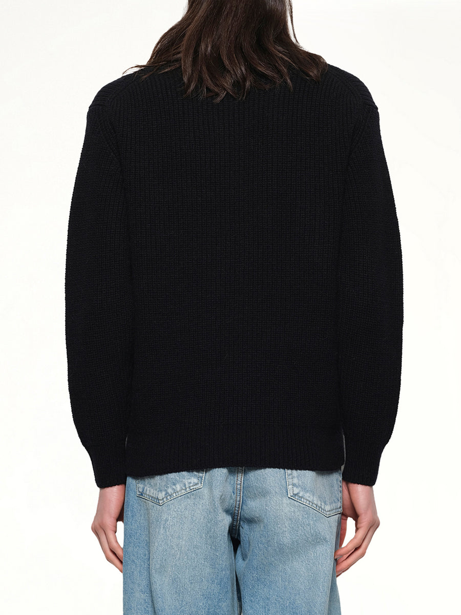 Baby Alpaca Knit in Black