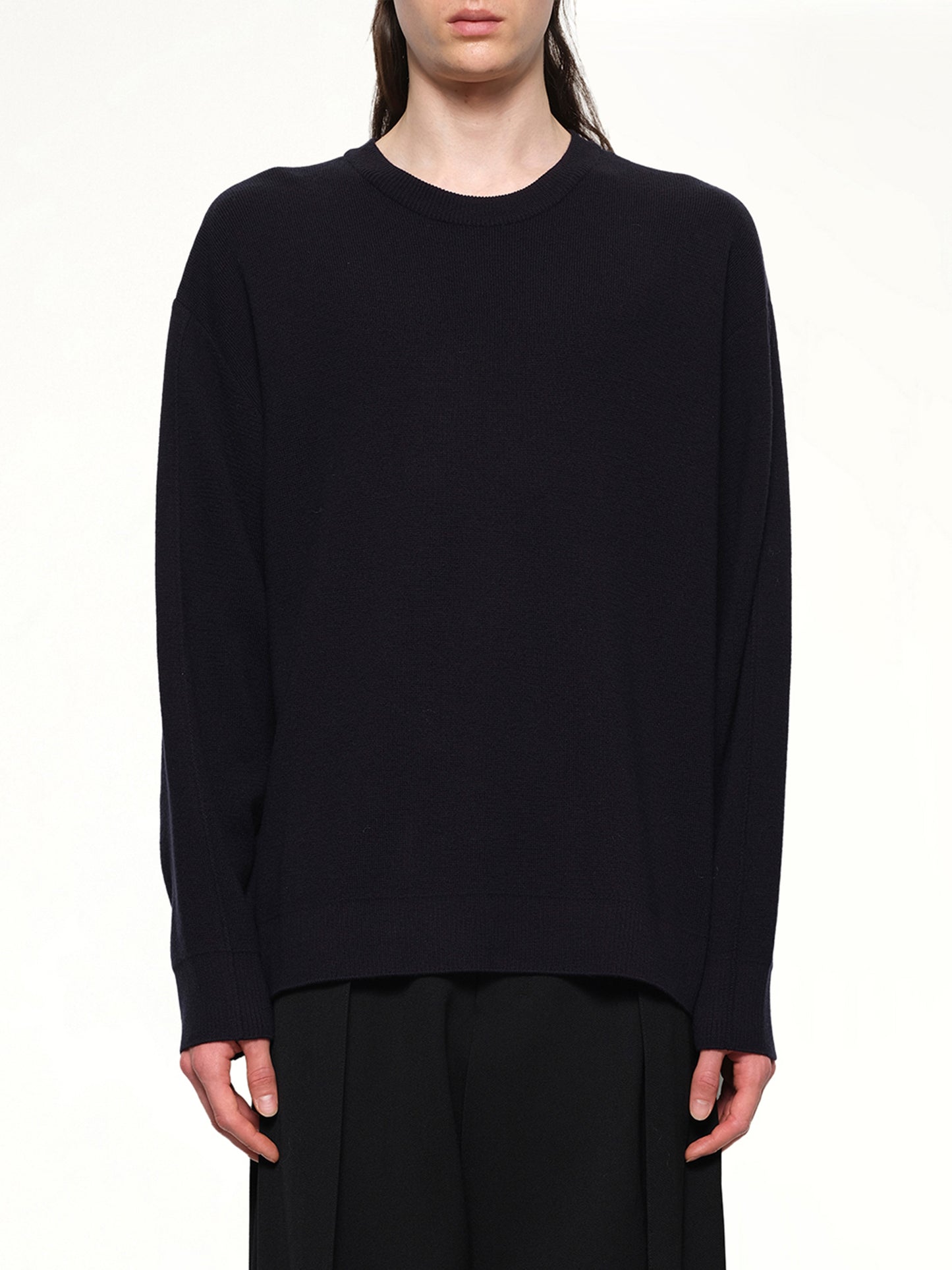 Knit Sweater in Navy