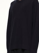 Knit Sweater in Navy