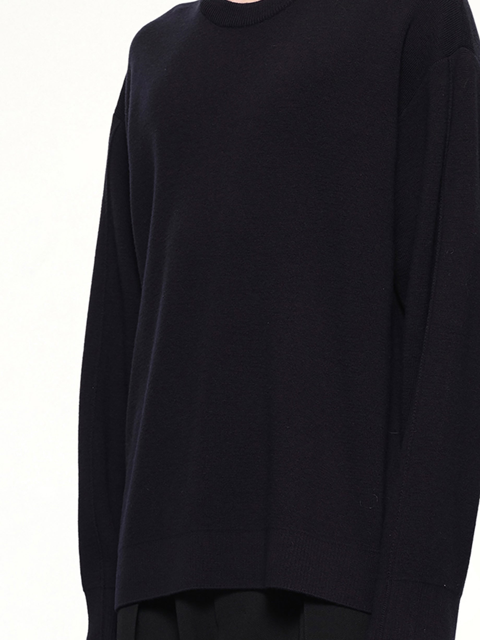 Knit Sweater in Navy