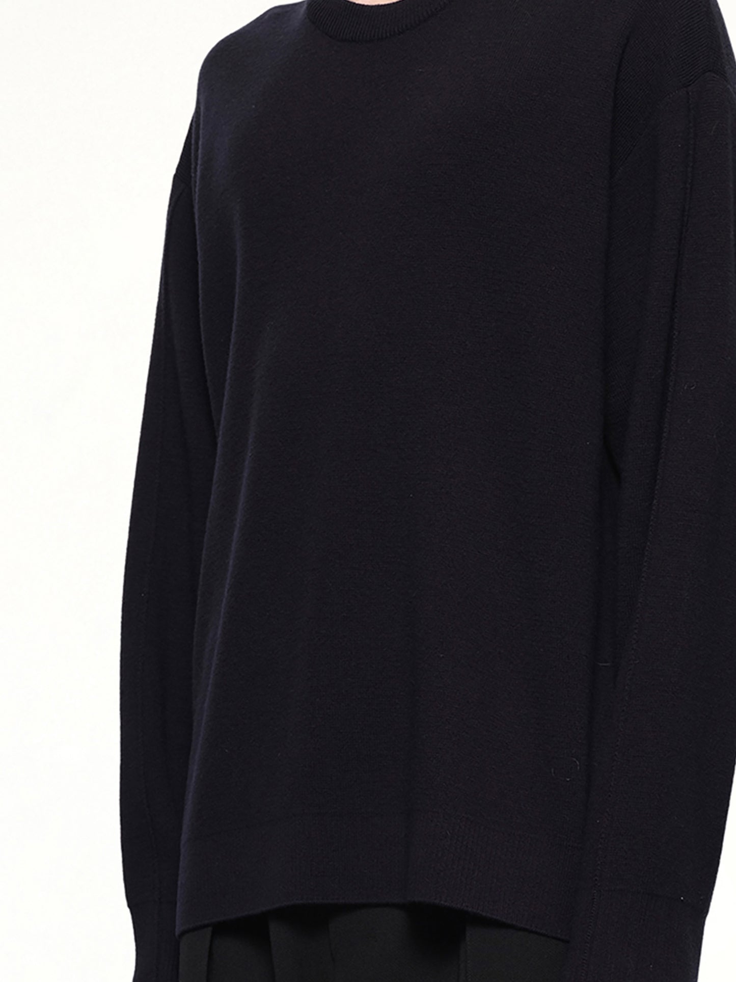 Knit Sweater in Navy