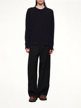 Knit Sweater in Navy