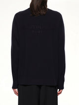 Knit Sweater in Navy