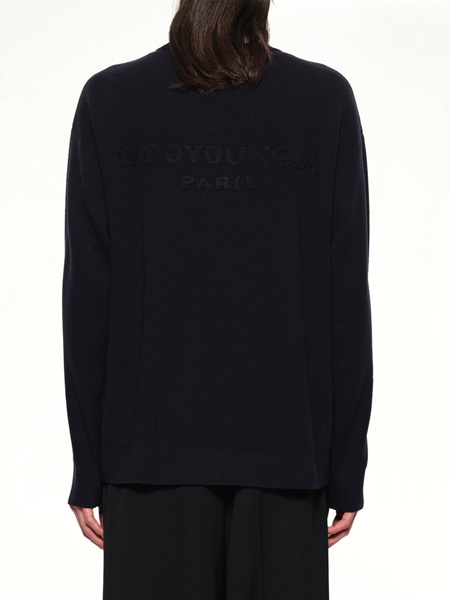 Knit Sweater in Navy