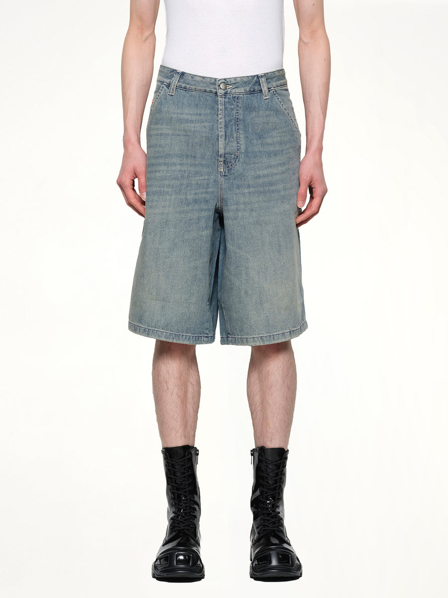 D-LIVERY-W-SHORT Denim Shorts in Light Blue