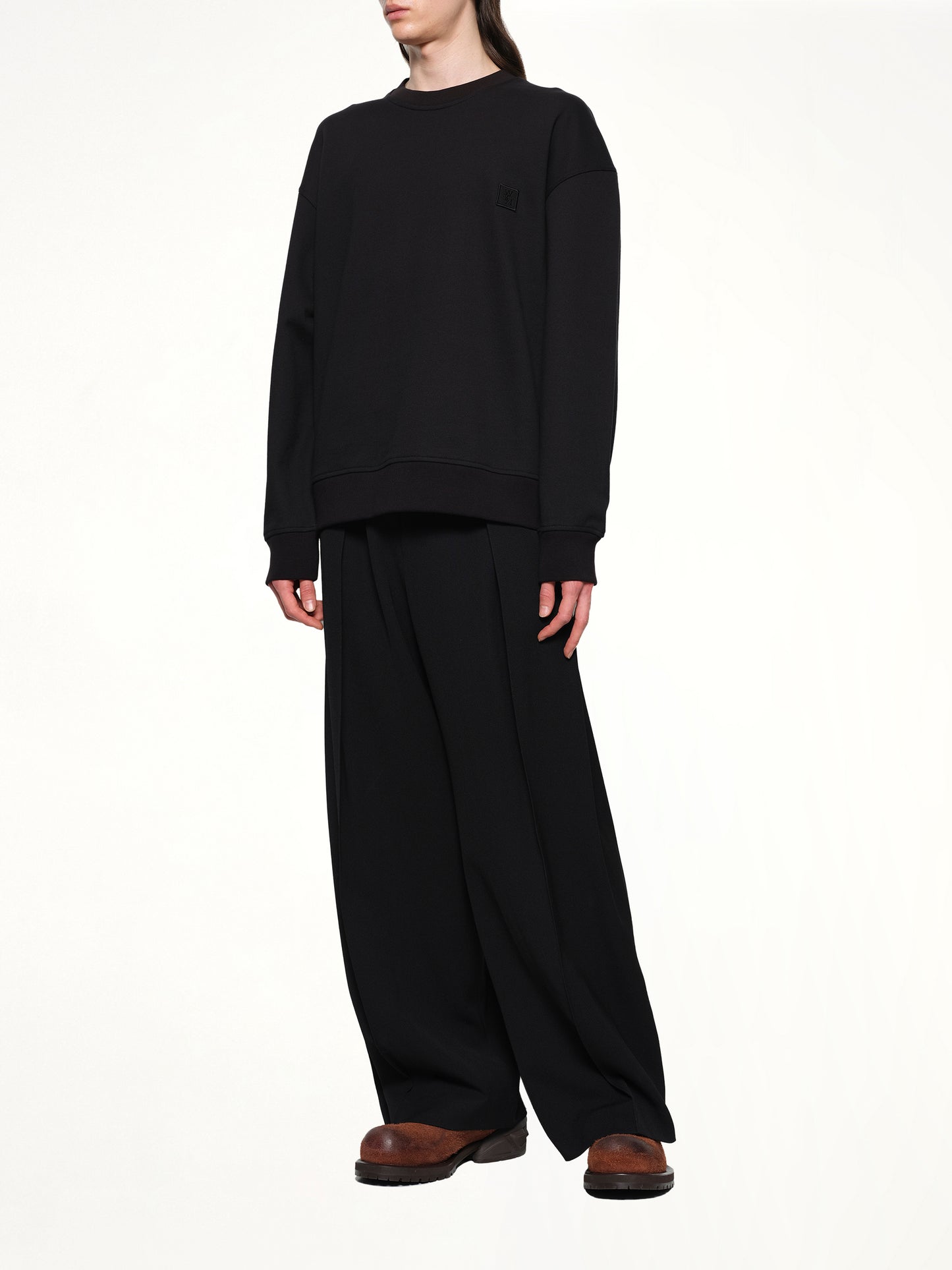 City Graphic Sweatshirt in Black