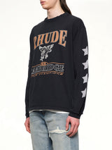 Cambridge State Champs LS T-Shirt in Vintage Black