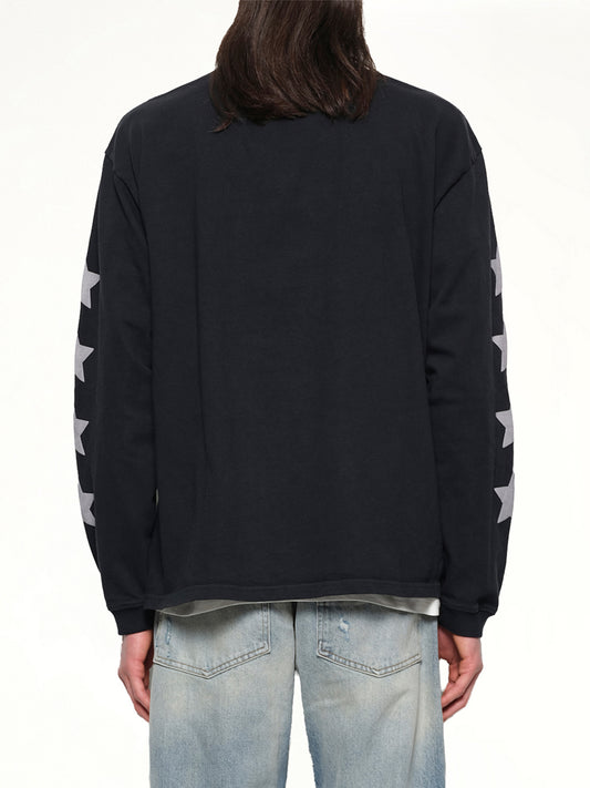 Cambridge State Champs LS T-Shirt in Vintage Black