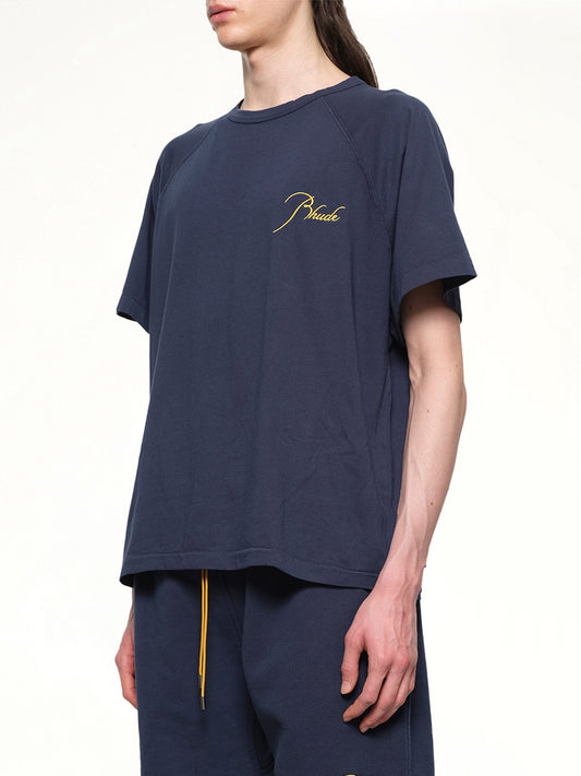 Classique Raglan T-Shirt in Navy