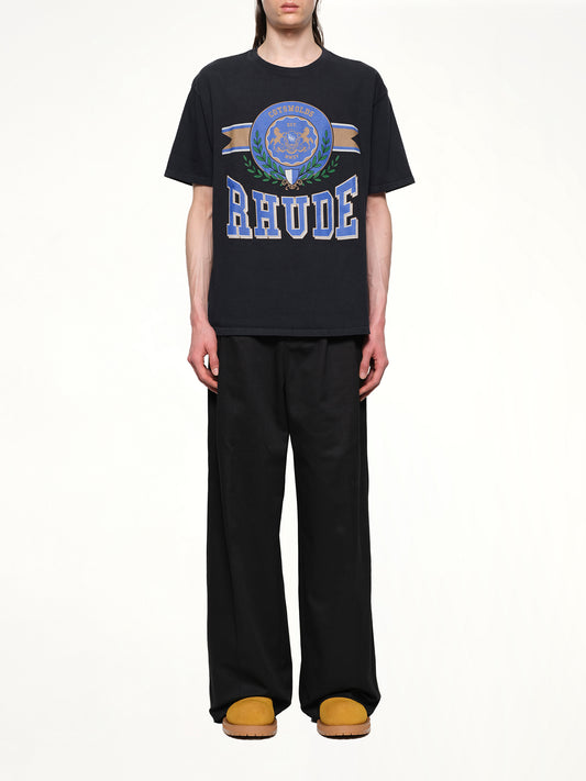 Cotswold Crest T-Shirt in Vintage Black