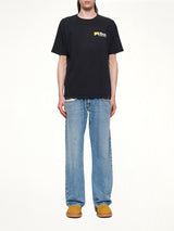 International Racing Logo T-Shirt in Vintage Black