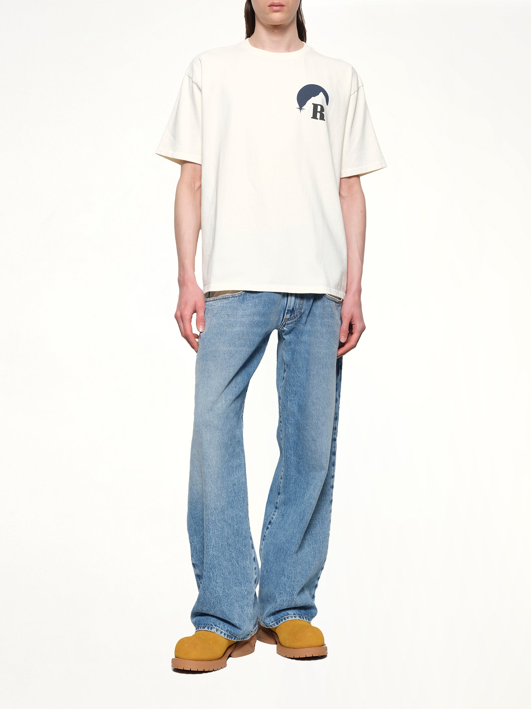 Rhude Moonlight T-Shirt in Vintage White