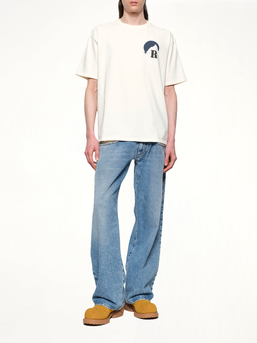 Rhude Moonlight T-Shirt in Vintage White