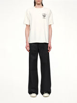 St. Rhude Seal T-Shirt in Vintage White