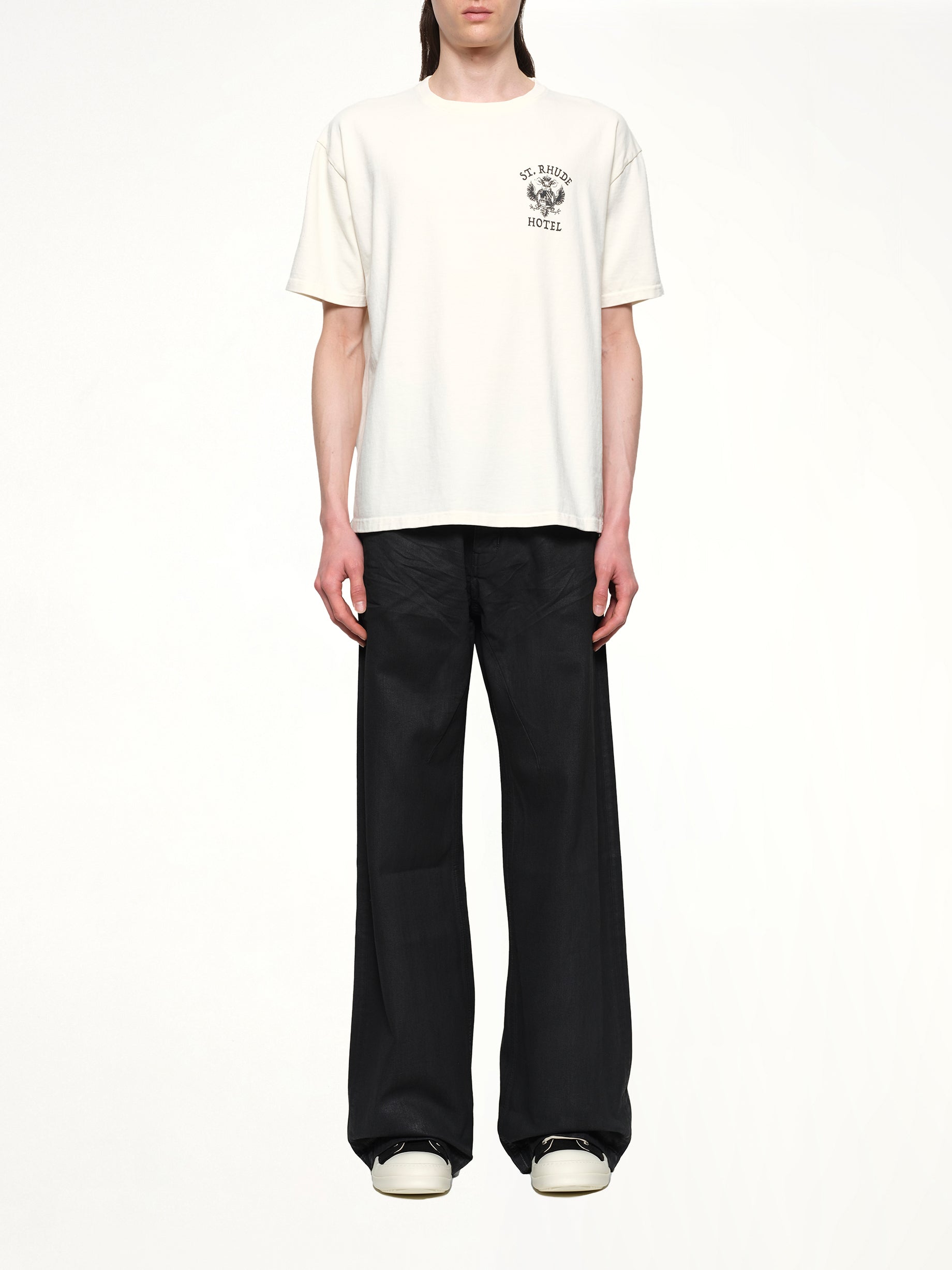 St. Rhude Seal T-Shirt in Vintage White