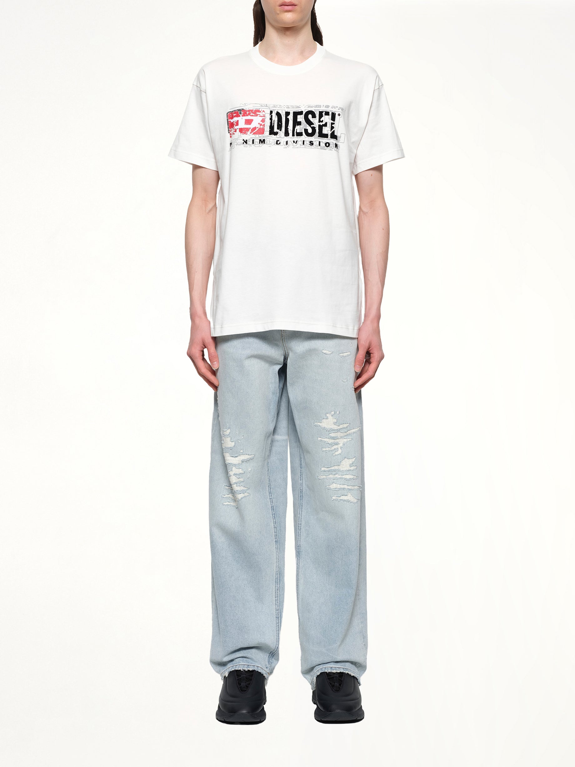 ホワイトのT-NORM-T6 Tシャツ