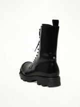 D-HAMMER Boots in Black Back View | DIESEL