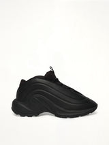 S-D-RUNNER X Sneaker in Black Side View | DIESEL