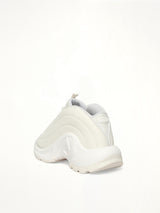 S-D-RUNNER X Sneaker in White Back View | DIESEL